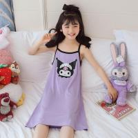 ราคา Sanrio Cinnamoroll Kuromi ชุดนอนเด็กผู้หญิงชุดนอนเด็กอนิเมะฤดูร้อน (20238898844)