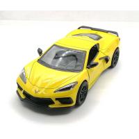 ราคา โมเดลรถเหล็ก รถโมเดล CORVETTE 2021 KINSMART ลิขสิทธิ์ แท้ สเกล 1 36 ยาว 12 5cm เปิดประตู ได้ มี ลาน (15879999582)