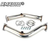 ราคา RMAUTO ท่อร่วมท่อไอเสียสเตนเลสสตีลระบบท่อไอเสียการแข่งสำหรับ NISSAN 350Z G35 Z33 G35 V35 03 07ชิ้นส่วนเครื่องยนต์ (20928584911)