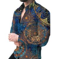 ราคา เสื้อพิมพ์ลายดิจิทัล3มิติสำหรับเยาวชนด้วยแขนยาวใหม่เสื้อเชิ้ตลายดอกเสื้อเชิ้ตผู้ชาย (19156465088)