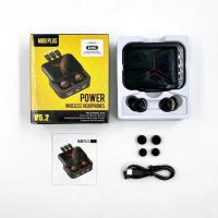 ราคา TWS M90Pro หูฟังบลูทูธไร้สาย หูฟังบลูทูธสำหรับเล่นเกม หูฟังไร้สาย หูฟังเล่นเกม หูฟังออกกําลังกาย กล่องชาร์จ หูฟังบลูทูธ (20390396337)
