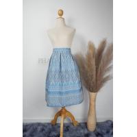 ราคา กระโปรงผ้าไทย กระโปรงผ้าฝ้าย กระโปรงผ้าทอ ทรงวนิดา ทรงสุ่ม อัดกาวทั้งตัว ซิปหลัง (17158611183)