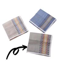 ราคา hawaiiroom ผ้าเช็ดหน้า ผ้าเช็ดหน้าทอลาย เนื้อนุ่ม ซับน้ำดี ขนาด 43x43cm ผ้าcotton100 (15142656347)