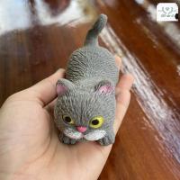 ราคา แมวยืด ตุ๊กตาน้องแมว แมวยืดหดได้ ของเล่น fidget แมวยืดได้ ของเล่นบีบ ของเล่นคลายเครียด สกุชชี่แมว ตุ๊กตาบีบแมว แมวบีบ (13440405757)