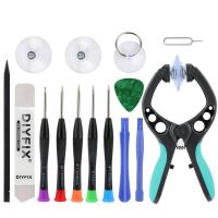 ราคา DIYFIX ซ่อมโทรศัพท์มือถือชุดเครื่องมือแงะเปิดคีมเครื่องมือ Spudger ไขควงชุดสำหรับ iPhone X 8 7PlusSamsung มือชุดเครื่องมือ (1015312448)