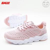 ราคา BAOJI ของแท้ 100 รองเท้าวิ่ง รองเท้าผ้าใบหญิง รุ่น BJW473 สีชมพู ครีม ดำ ไซส์ 37 41 (890682922)