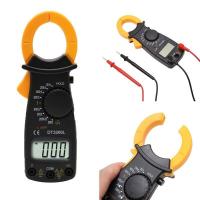 ราคา เครื่องมือวัดไฟฟ้า แคบมป์มิเตอร์ มิเตอร์วัดกระแสและแรงดันไฟฟ้า Digital Clamp Meter DT3266L (16358399287)