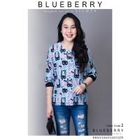 ราคา เสื้อเชิ้ต พรีเมี่ยมคลาสสิคเสื้อแบรนด์เนมทีเชิ้ตคอกลมแขนยาว BLUEBERRY NIGHTS (16468011566)