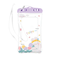 ราคา MERKEZA Waterproof Bag ซองกันน้ำ ลายการ์ตูน กระเป๋ากันน้ำ ซองกันเปียก กระเป๋าเล่นน้ำ กันน้ำ อุปกรณ์เล่นน้ำสงกรานต์ สงกรานต์ (18381311541)