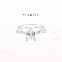 ราคา MARON Little Mythical Stars Ring with White Tapaz 7 2mm แหวนพลอยดาว พลอยโทแพซสีขาว เงินแท้925 (9411455177)