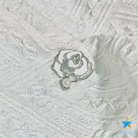 ราคา TookDee เข็มกลัด รูปดอกคามิเลีย ประดับมุก สไตล์เรโทร Camellia brooch (21143714965)