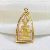 ราคา จี้องค์ท้าวเวสสุวรรณ เลี่ยมกรอบทองคำแท้ 90 กรอบทอง กันน้ำ รหัส A 511 4847 1 ท้าวเวชสุวรรณ มหาบารมีเงินเพิ่ม (21053658450)