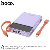 ราคา แท้ รับประกัน พาวเวอร์แบงค์ Hoco รุ่น DK4 Powerbank 10000mAh แบตสำรอง ชาร์จเร็ว มีสายในตัว LED DISPLAY PANEL Fast Charge 20W PD QC3 0 (21253125591)