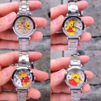 ราคา นาฬิกาแฟชั่น Fashion watch หน้าปัดหมีพูห์ แถมฟรีผ้าเช็ด พร้อมเซ็ทเวลา (19004490636)