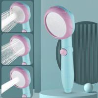 ราคา คลังสินค้าพร้อม หัวฝักบัวแรงดันสูงสามโหมดหัวฝักบัวประหยัดน้ำแรงดันสูงเต้าเสียบขนาดใหญ่ฝักบัวอาบน้ำมือในครัวเรือน (15354636964)