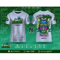 ราคา เสื้อสะท้อนแสง รุ่น เอเลี่ยน ALIEN เสื้อบอล เสื้อกลุ่ม เสื้อกีฬา เสื้อเรืองแสง (15981267530)