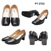 ราคา POPTEEN รองเท้าคัทชูนักศึกษา รองเท้าคัทชูสีดำ รุ่น PT 2710 XEIA (17057981544)