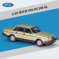 ราคา Welly Willy 1 24 Volvo Volvo 240 GL รถจำลองโลหะผสมโมเดลรถของเล่นสำเร็จรูป (19842617985)