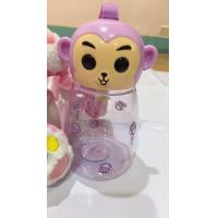 ราคา กระติกน้ำแบบพกพา กระบอกน้ำพลาสติกใสสำหรับเด็กแบบพกพาลายการ์ตูน แก้วน้ำเด็ก แก้วน้ำน่ารัก 400ML (6170176088)