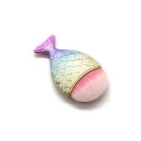 ราคา JANNERSATI แปรงเครื่องสำอางนางเงือกสีสันสดใส Kuas Blush ON เครื่องมือทำเล็บ Kuas Rias หางนางเงือกรูปหาง (20832957561)