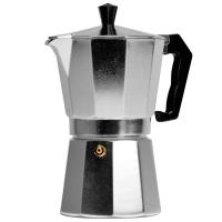 ราคา Italian Aluminum Moka Pot Octagon Moka Pot Coffee Pot 1 Cup European Coffee Equipment 50Ml (20630476467)