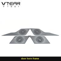 ราคา Vtear ฝาครอบลำโพงประตูตกแต่งรถตกแต่งภายในเสาด้านหน้าอุปกรณ์เสริมแผ่นปิดแผงหน้าปัดสำหรับ Kia Carnival KA4 2023 2022 2021 (13763170861)