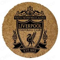 ราคา Cork Coaster ที่รองแก้ว ไม้ก๊อก จานรองแก้ว สลักโลโก้ ทีมฟุตบอล ขนาด 10 cm (17946513486)