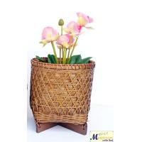 ราคา MARINE SHOPS มารีน ช็อป กระถางต้นไม้ กระถางจักสาน กระถางไม้ไผ่ กระถางไม้ไผ่สาน (11284341144)