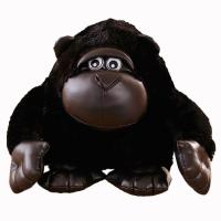 ราคา Black Gorilla Dolls Animal Monkey Plush Toy Stuffed Soft Chair Cushion Creative Room Festival Decor Xmas Birthday Baby Gift (11728459617)