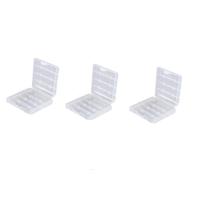 ราคา กล่องใส่ถ่านชาร์จ ถ่านอัลคาไลน์ ขนาด AA AAA แพค 3 กล่อง (7461836999)