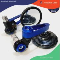 ราคา กระจกปลายแฮนด์ วงกลม เคฟล่า ใส่ได้ทุกรุ่น ขนาด 6เซ็น ขามีเนียม กระจกแต่ง (20804926711)