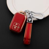 ราคา BEYTM ทีพียู ตัวป้องกันที่ใส่กุญแจรีโมท2ปุ่ม กุญแจไร้กุญแจ ปุ่ม2ปุ่ม ตัวป้องกันพวงกุญแจประเภท3C เปลือกรีโมทอัตโนมัติ พวงกุญแจแบบห้อย ฝาครอบกุญแจรถระยะไกล2ปุ่ม กุญแจรีโมทรถยนต์ (21048674061)