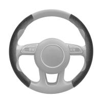 ราคา Segmented Steering Wheel Cover Sweat Absorbent Snap On Covers Universal for Steering Wheels Car Accessories for Minivan Sedan Caravan SUV Trucks classy (20723894426)