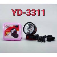 ราคา ไฟฉายคาดหัว LED YD 3311 F 984 ปรับระดับแสงได้ เป็นไฟไล่ยุงและไฟฉุกเฉินได้ ลุยฝนได้ แบตเตอรี่ลิเธียม สว่างมาก (19699004093)