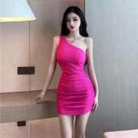 ราคา ชุดเซ็กซี่ เดรสเเฟชั่นปาดไหล่ พร้อมส่ง เดรสสั้นปาดไหล่แต่งระบาย เดรสออกงาน (18891562567)