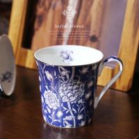ราคา แก้วน้ำวินเทจสไตล์ยุโรปแก้วมัคเซรามิกแก้วกาแฟใช้ในบ้านถ้วยชาอังกฤษแนวอาร์ตๆ William MORRIS (20655480208)