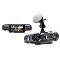 ราคา เครื่องบันทึกวิดีโอรถยนต์4ช่อง3นิ้ว1080P FHD กล้อง DVR หน้าหลังที่บันทึกสำหรับรถยนต์กล้องติดรถยนต์กล่องดำรถ (20861089448)