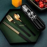 ราคา ชุดช้อนเกาหลี ช้อนสแตนเลส ช้อนเกาหลี ชุดช้อนส้อมตะเกียบ ช้อนเกาหลีพกพา ช้อนส้อมตะเกียบพร้อมกล่อง ด้ามยาว (8806258697)