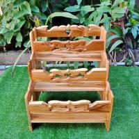 ราคา ชั้นวางขวด ชั้นวางเครื่องปรุงรสขวดซอสน้ำปลา ชั้นวางไม้สัก (1338512131)