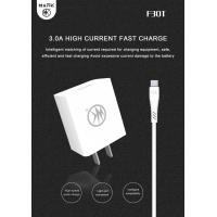 ราคา สายชาร์จ โทรศัพท์ มือถือ ซัมซุง xiaomi redmi oppo vivo realme MARK F20s V8 White ชุดชาร์จ 2in1 หัวชาร์จ สายชาร์จ (1228108705)