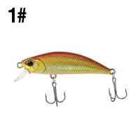 ราคา ใหม่ Tokushima เหยื่อตกปลา ABS 5 ซม 5 กรัม ตา 3D พร้อมตะขอ 2 ชิ้น ขนาดเล็ก (19452390301)