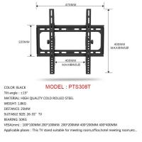 ราคา Tilt 15 TV Bracket For 26 55 Inches Lcd Led Universal TV Wall Mount Bracket Max Load 50 Kg Vesa Max 400x400mm TV Support (11728430279)