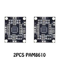 ราคา 2PCS PC เครื่องขยายเสียง Class D สเตอริโอมินิ PAM8610 2X15W Digital Amplifier Board Dual Channel Stereo Power Amplifier Board Power Dual Channel DC 6 12V Amplifier Board (16533484845)