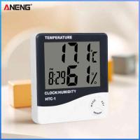ราคา Anอังกฤษจอแสดงผล LCD เกจวัดอุณหภูมิดิจิตอลนาฬิกาพยาการณ์อากาศเครื่องเครื่องมือวัดความชื้นแบบพกพาสำหรับในร่มกลางแจ้งสำหรับห้องบ้านเพื่อคุณภาพอากาศในร่ม (18635000605)