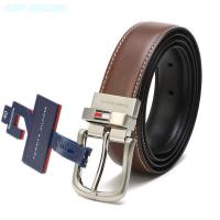 ราคา Tommy Hilfiger เวอร์ชั่นอเมริกาหัวเข็มขัดผู้ชายธุรกิจลำลองสองด้านเข็มขัด (19781984622)