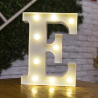 ราคา พร้อมส่ง อักษรไฟ ใหญ่มาก สีwarmwhite ใหญ่มาก letter lights ตัวอักษรไฟ ลูกโป่งตัวอักษร LED (20600182678)