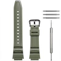 ราคา สายนาฬิกาเรซิ่นสำหรับ Casio AE1200 AE 1100 MRW200H W 735 SGW200h 300h 400h ผู้ชายกีฬากลางแจ้งเทปกันน้ำ (20176166697)