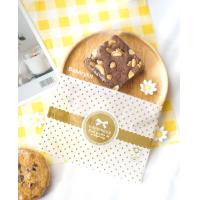 ราคา ถุงซีล ถุงซีลใส่คุกกี้นิ่ม ถุงซีลคาดโบว์ สีทองและสีชมพู ถุงซีลขุ่น ถุงซีลลายจุด ถุงใส่บัตเตอร์เค้ก ถุงซีลบราวนี่ 2ขนาด (18678815198)