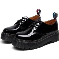 ราคา Dr Martens รองเท้ามาร์ตินส้นเตี้ยหนังรองเท้าลำลองรองเท้าผู้หญิง (20298836453)