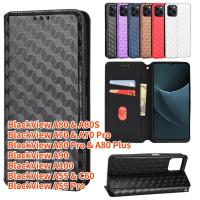 ราคา Aweven เคสกระเป๋าสตางค์หนังฝาพับ3D สำหรับ BlackView A80 A80S A80 Pro A80 Plus BlackView A70 A70 Pro รูปแบบสเตอริโอธุรกิจเคสพลิกช่องเสียบบัตรสำหรับ BlackView A90 BlackView A100 BlackView A55 BlackView 